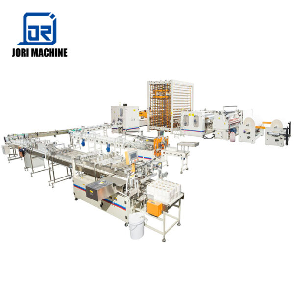 48 rolls/bag Toilet Paper Roll Making Production Line