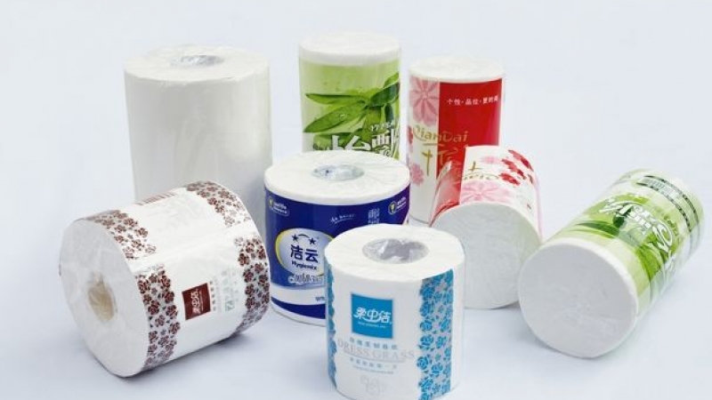 Single Toilet Rolls Wrapping,toilet paper machine, paper machine