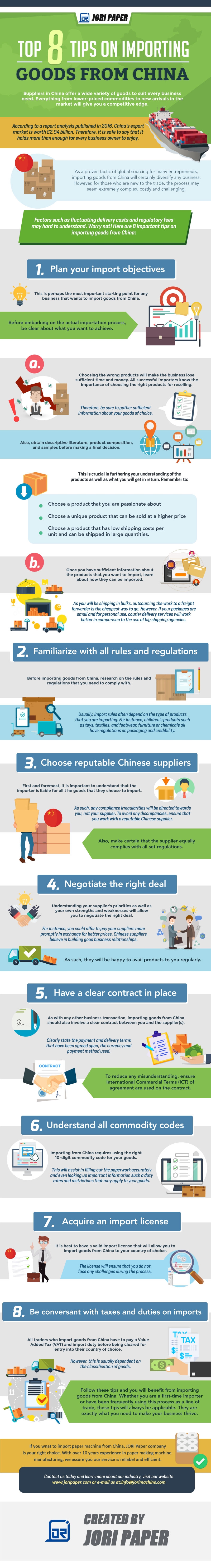 Top 8 Tips On Importing Goods From China